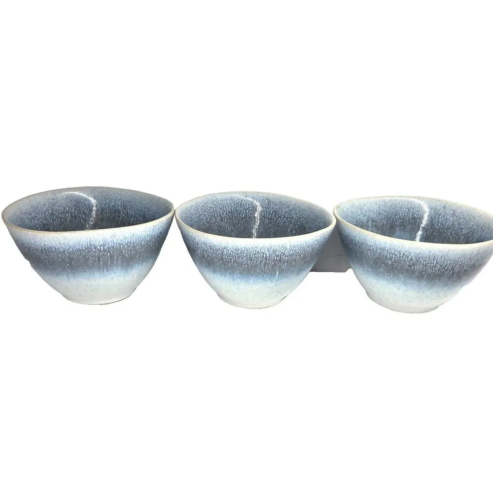 Sur La Table Cloud Blue Cereal Bowls 6